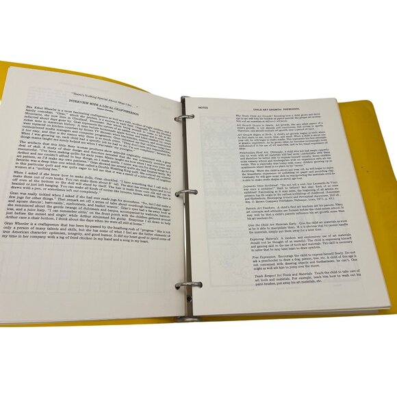 1975 Art Handbook for Elementary Teachers Spiral Bound Teaching Aid Homeschool - Picture 4 of 10